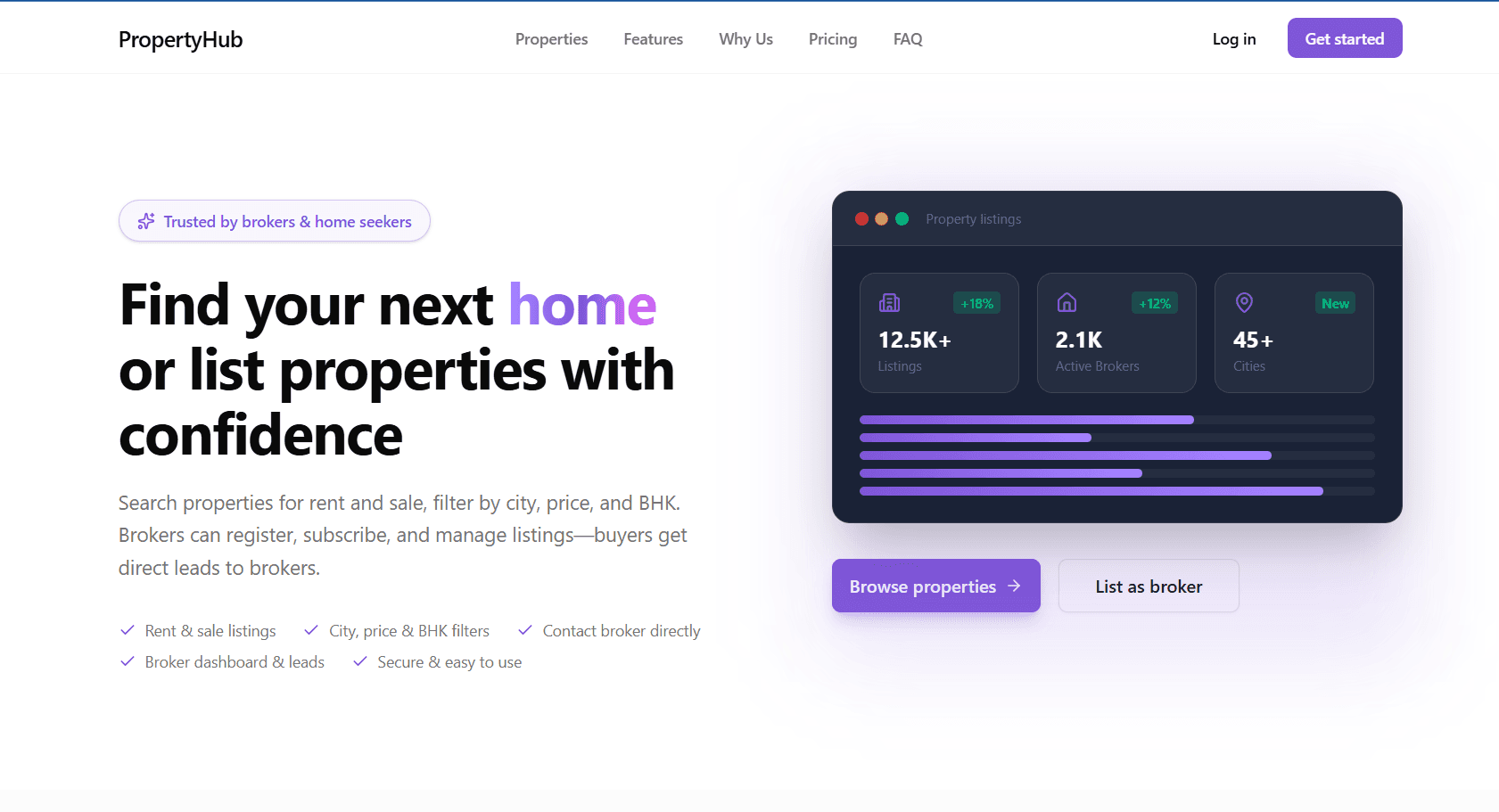 Real Estate Listing Platform